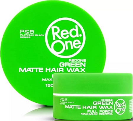 Red One 3X Matte Hair Gel Wax 150ml - Green (3 Pieces)